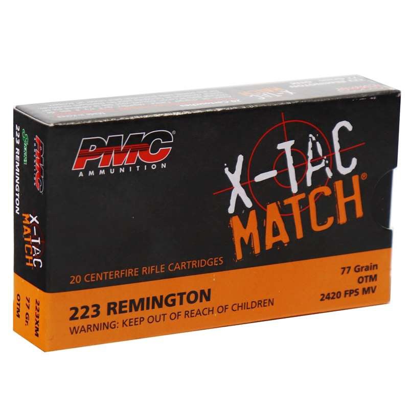 PMC X-TAC MT 223REM 77GR OTM20 - 556 Black Friday Promotion